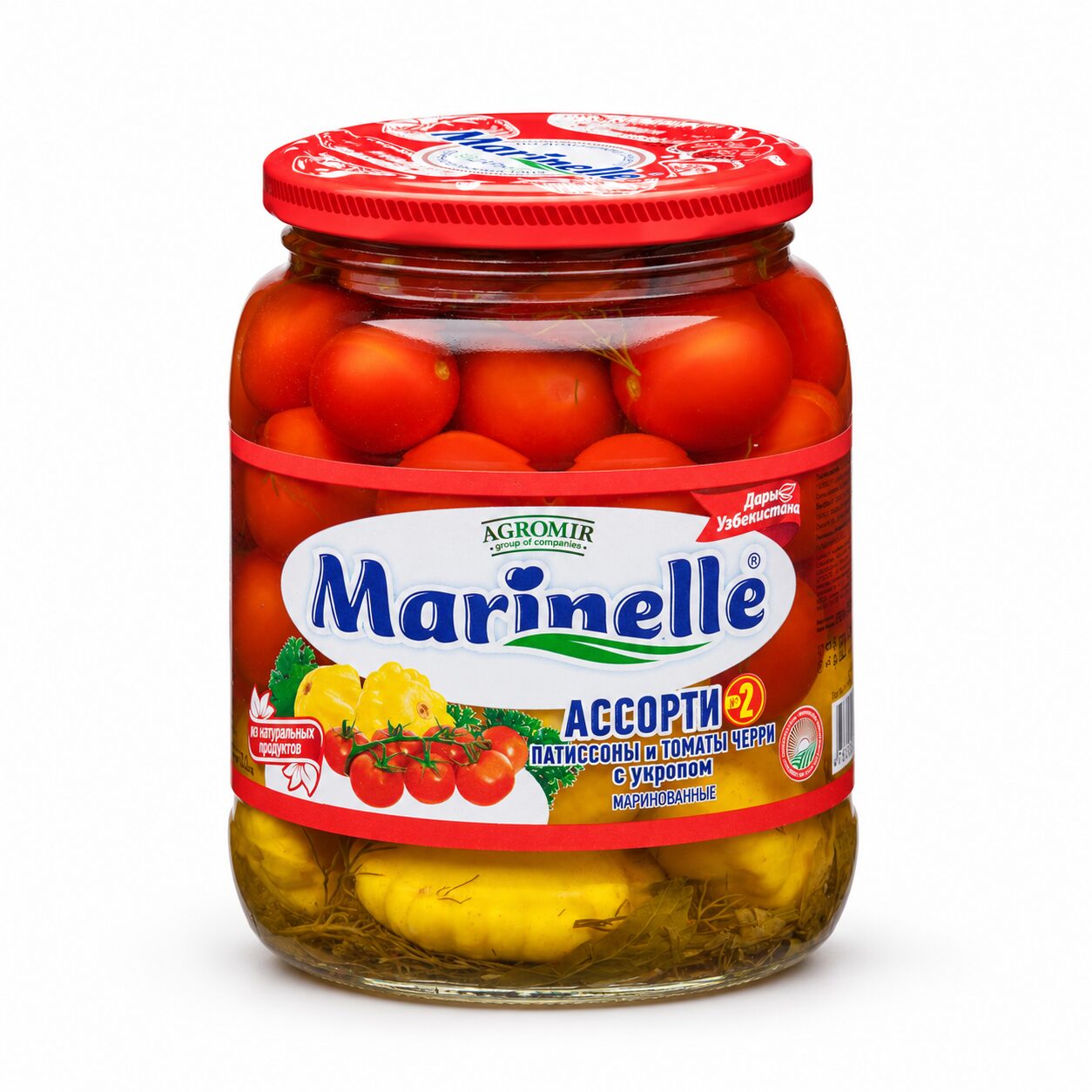 Mix No. 2 Pattypan Squash & Cherry Tomatoes with Dill
